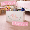 Personalized Open Top Toy Box 2.0 - MyBambino.com