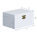 Gray Woodland Musical Ballerina Jewelry Box - MyBambino.com