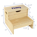 Wood Storage Stool - Tennis