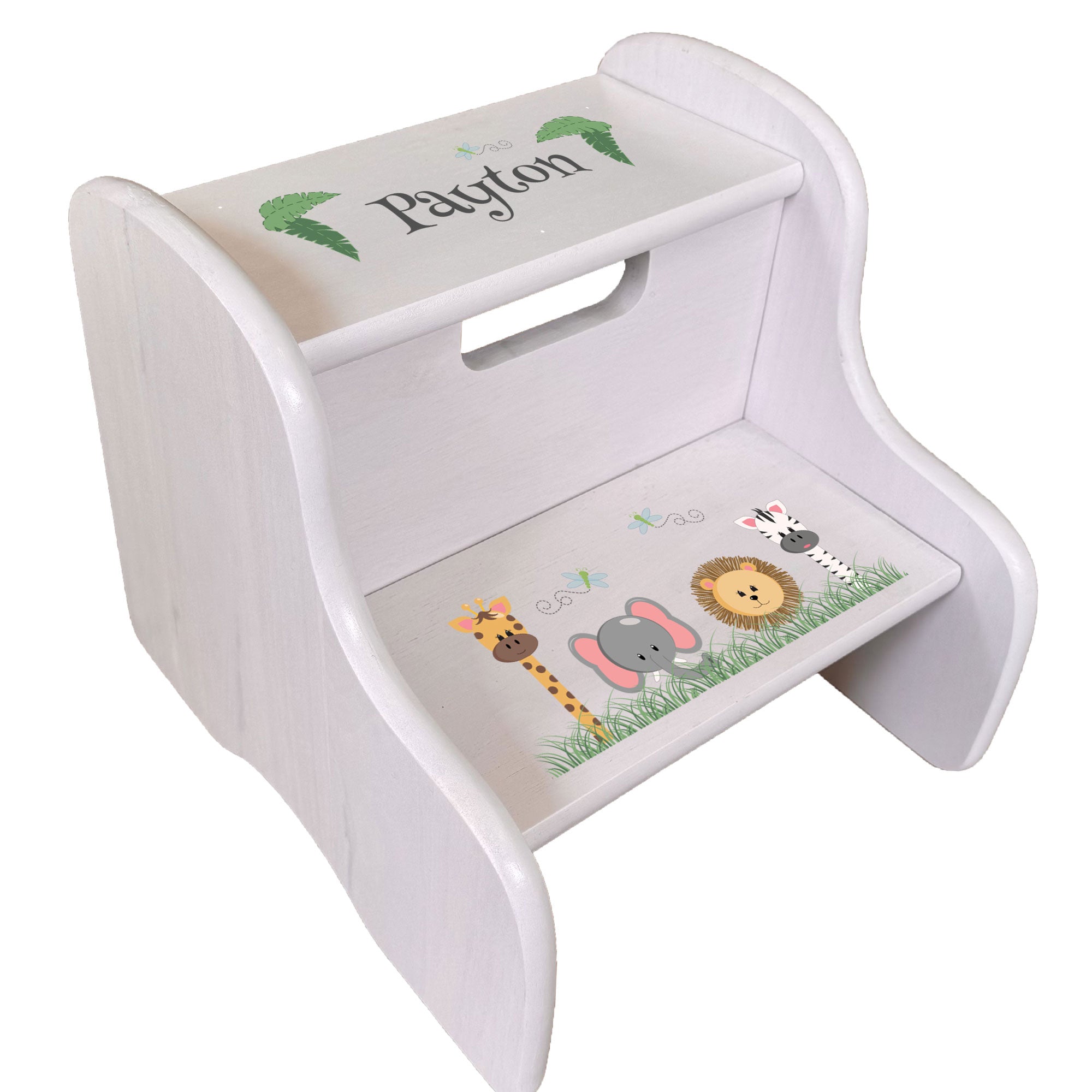 DUMMY CHILDREN 限定CD stair case Personalized Child Two Step Stool | My Bambino