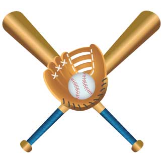 Baseball Natural Wood Two Step Stool - MyBambino.com