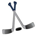 Personalized Ice Hockey Natural Flip Stool - detail view