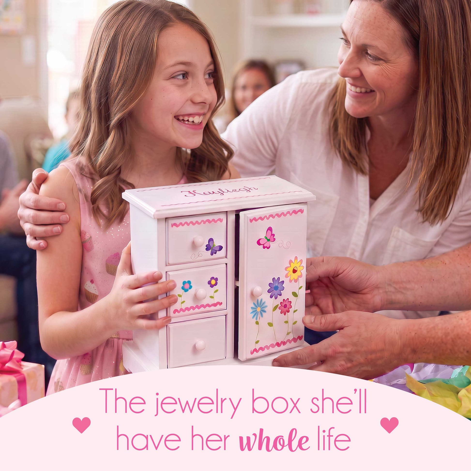 Jewelry Armoire - Blonde Mermaid - MyBambino.com