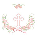 Blush Baptism Book Caddy And Rack