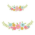 Personalized White Cash Box with Spring Floral design