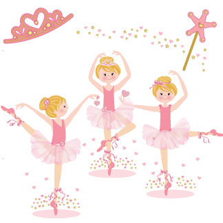 Blonde Ballerina Door Hanger
