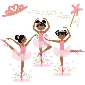 Jewelry Armoire - African American Ballerina - MyBambino.com