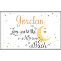 Child's Placemat - Moon and Back - MyBambino.com