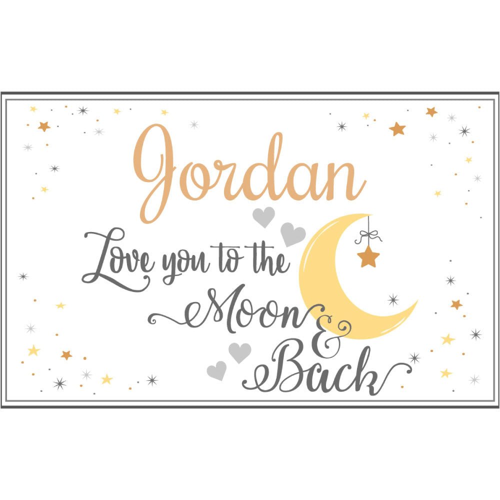 Child's Placemat - Moon and Back - MyBambino.com