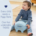 Personalized Blue Piggy Bank - Sloth - MyBambino.com