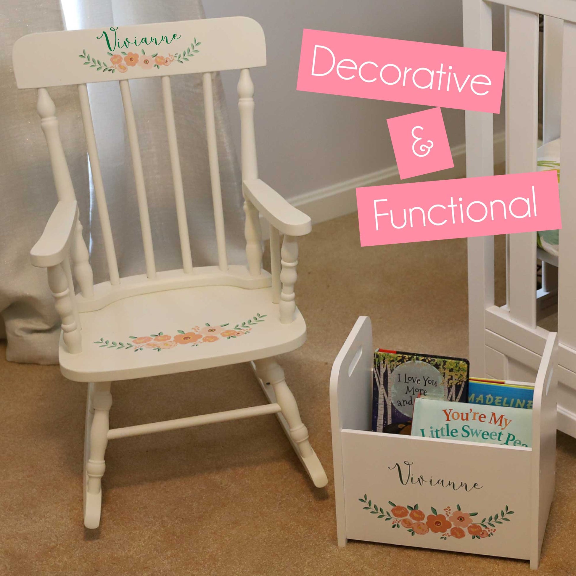 Personalized Sloth Book Caddy - MyBambino.com