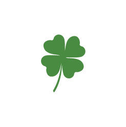 Personalized Book Caddy - Lucky Clover
