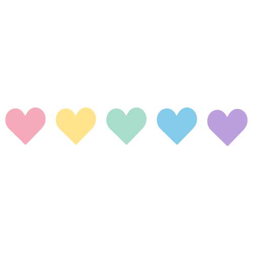 Lift Top Jewelry Box - Multihearts