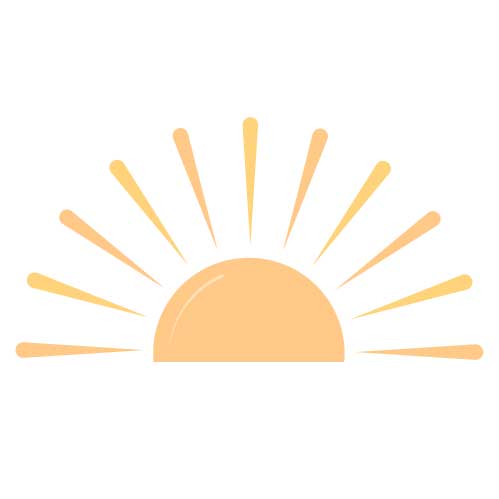 Personalized Throw Pillow - Retro Sunburst
