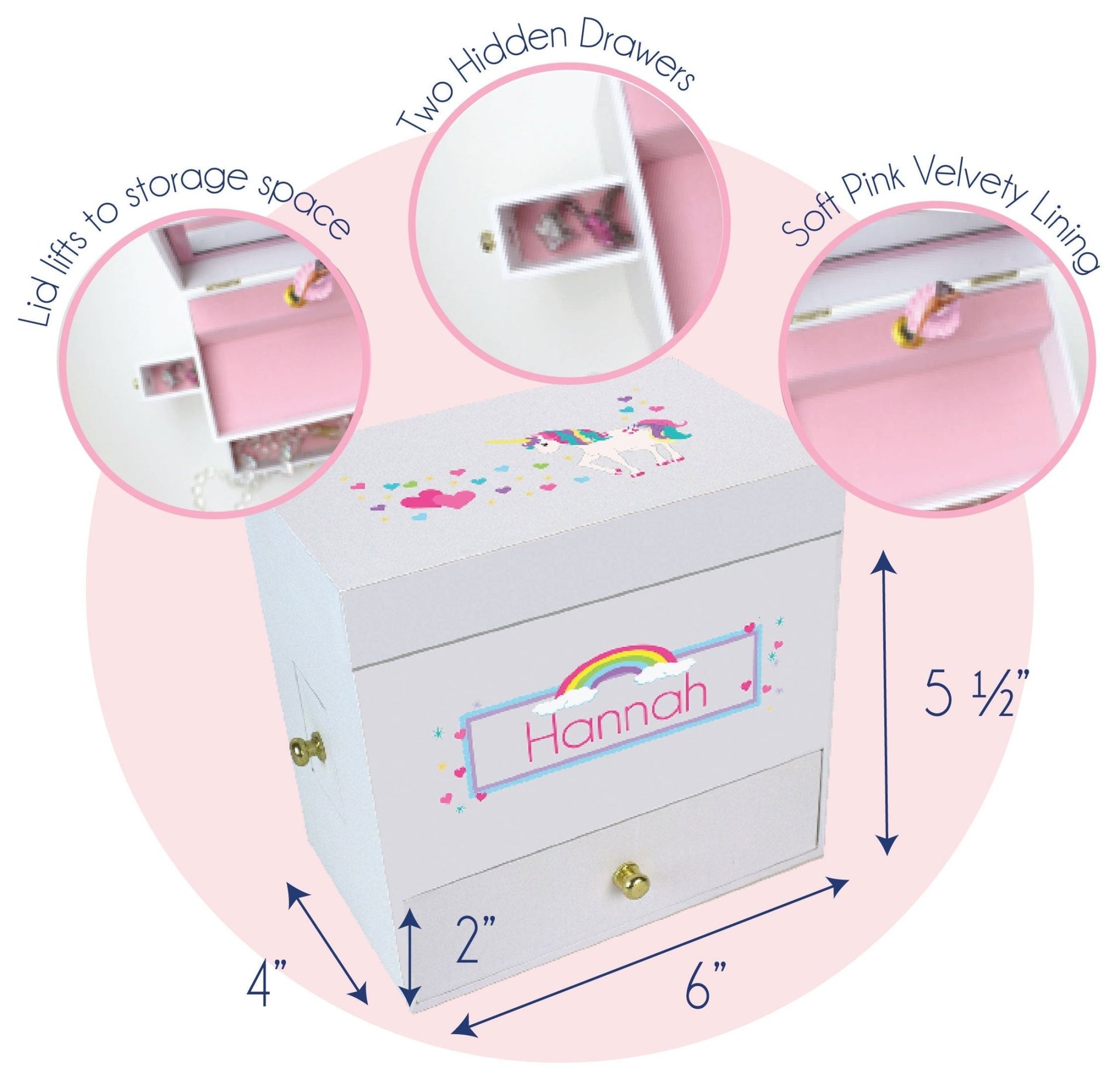 Fairy Princess Deluxe Musical Ballerina Jewelry Box - MyBambino.com