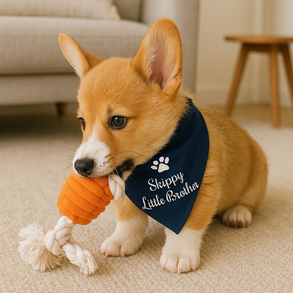 Custom Embroidered Pet Bandana - MyBambino.com
