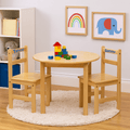 Children's Natural Best Table and Chair Set 2.0 - MyBambino.com