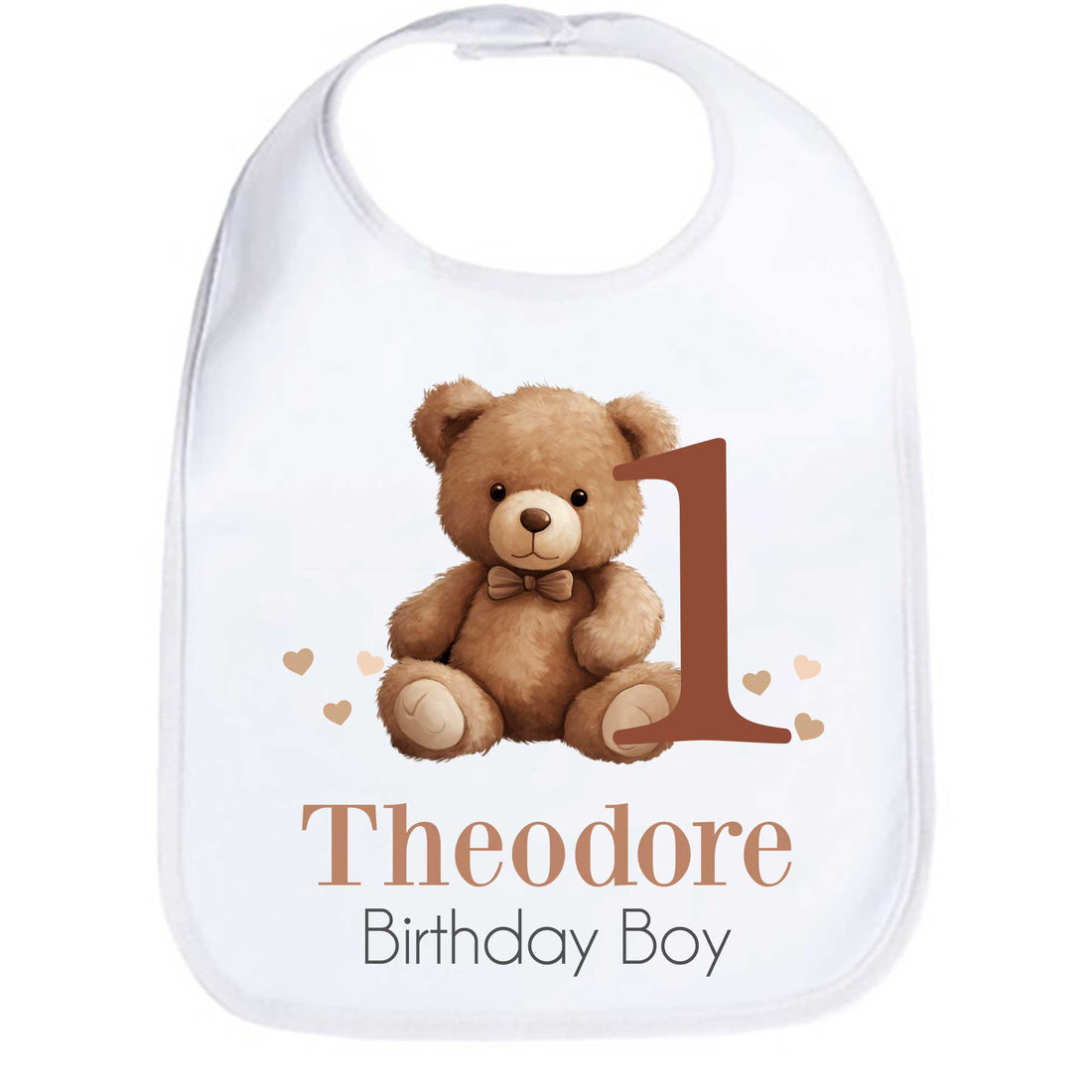 Personalized Birthday Baby Bib - MyBambino.com