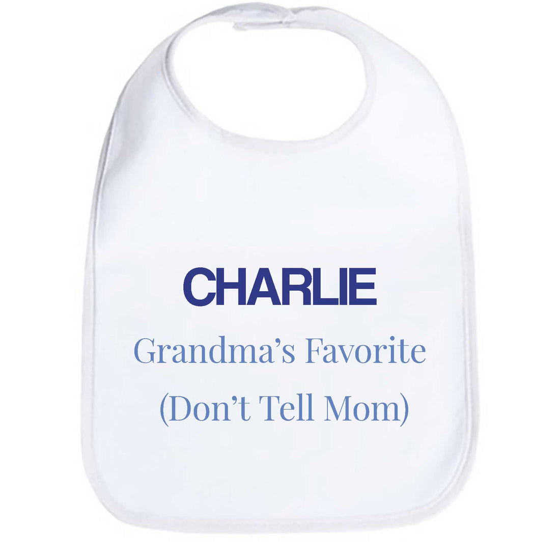 "Say It Your Way" Personalized Bib - MyBambino.com