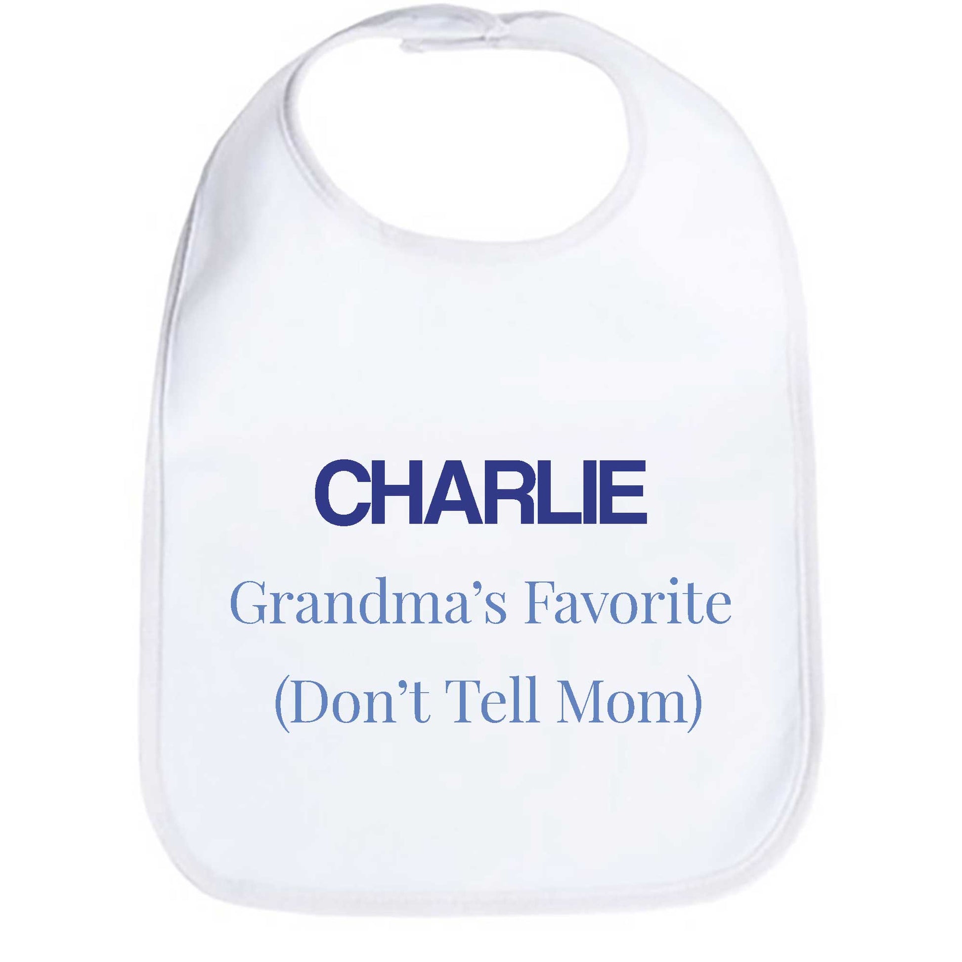 "Say It Your Way" Personalized Bib - MyBambino.com