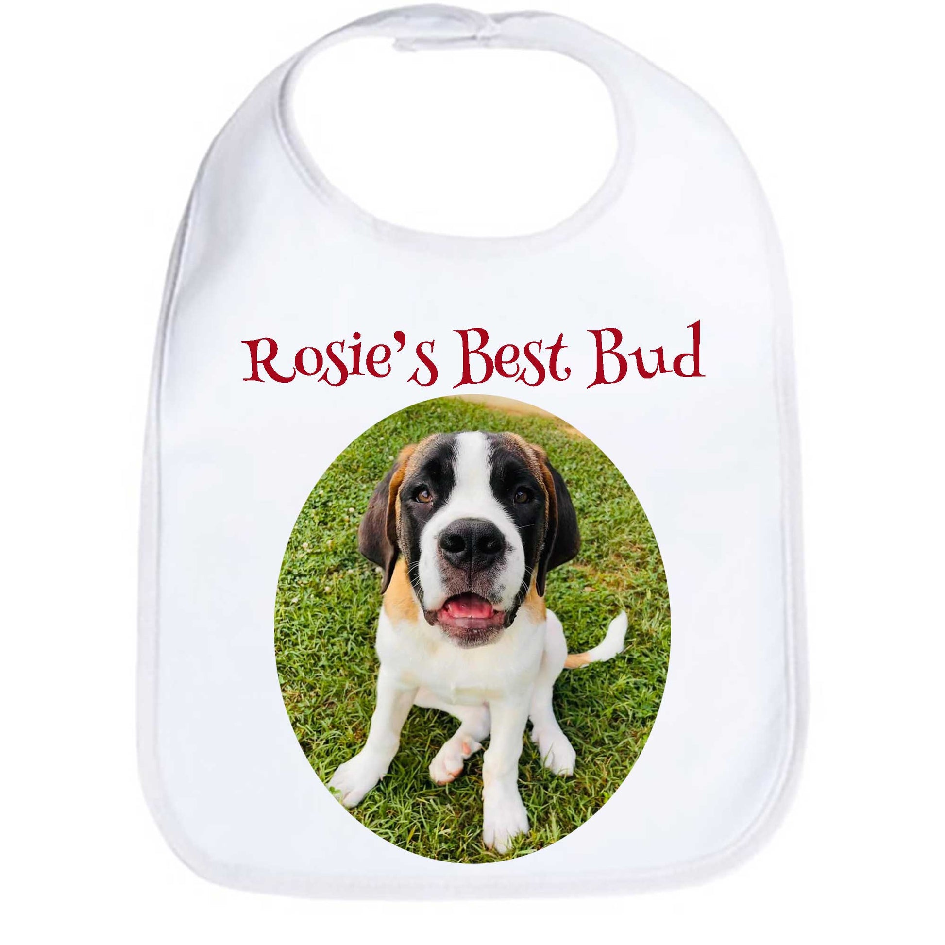 "Upload Your Own" Design Personalized Bib - MyBambino.com