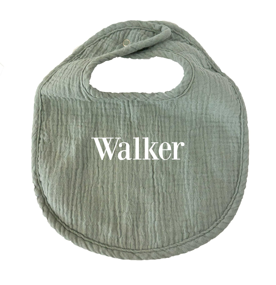 Personalized Embroidered Muslin Bib for Boy - MyBambino.com