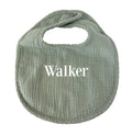 Personalized Embroidered Muslin Bib for Boy - MyBambino.com