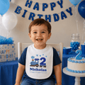 Personalized Birthday Baby Bib - MyBambino.com