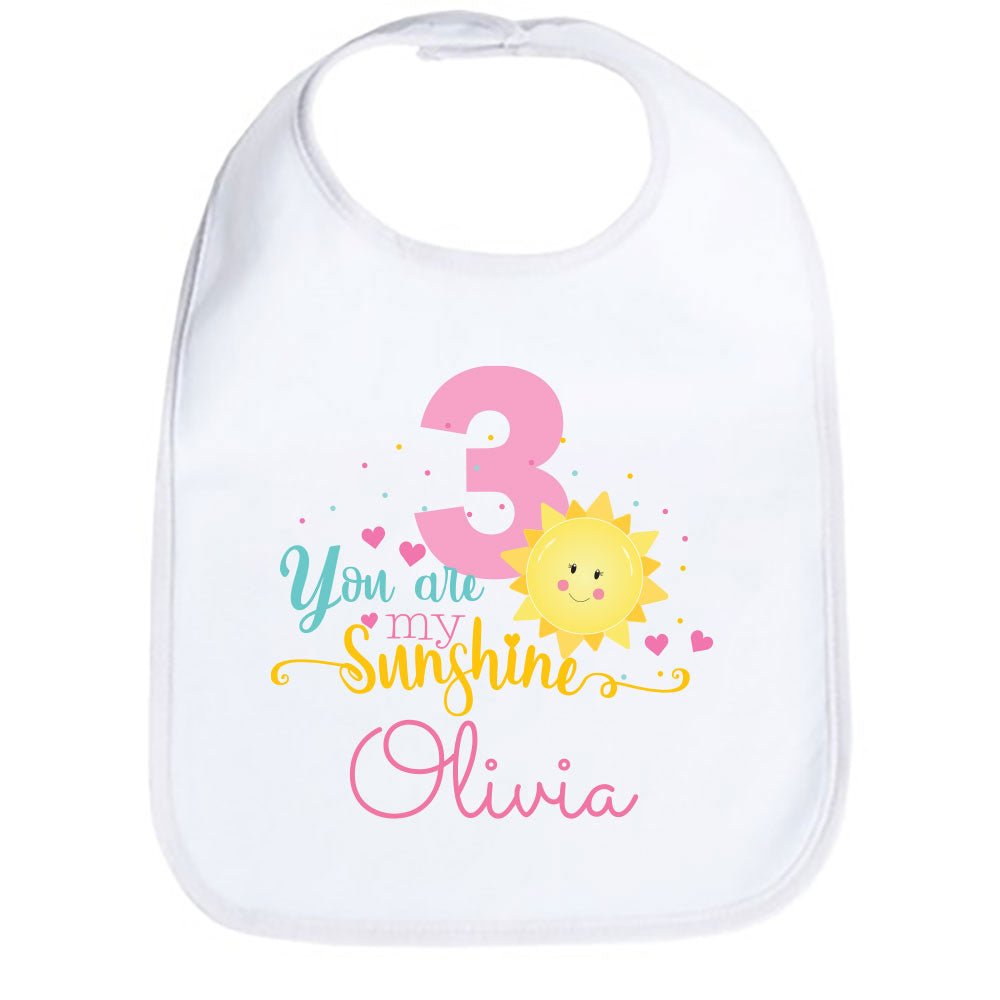 Personalized Birthday Baby Bib - MyBambino.com