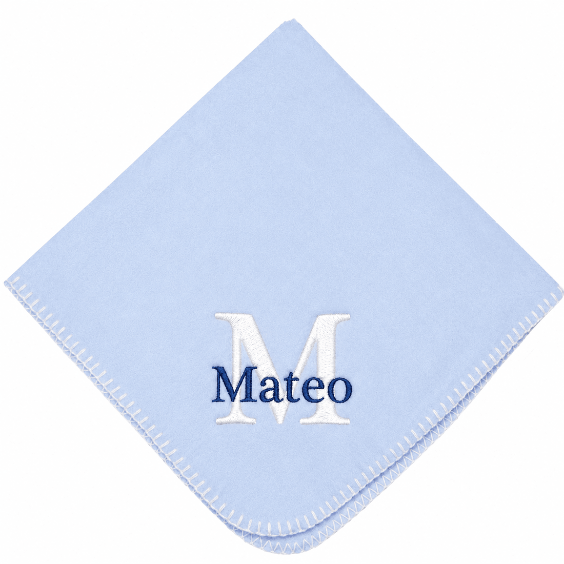 Personalized Embroidered Baby Blanket - MyBambino.com