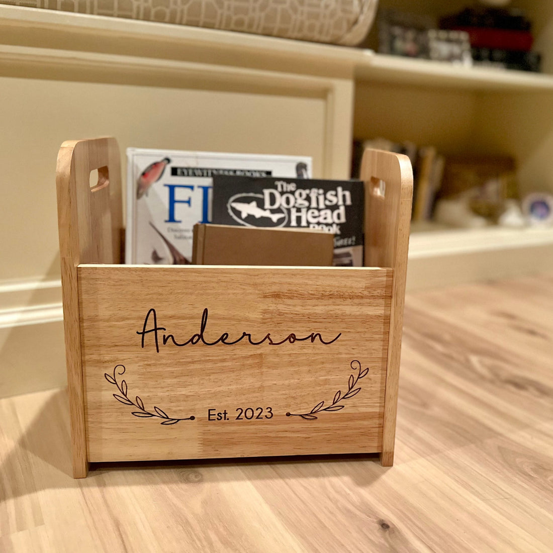 Engraved Book Caddy 2.0