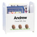 Personalized Footballs Book Caddy