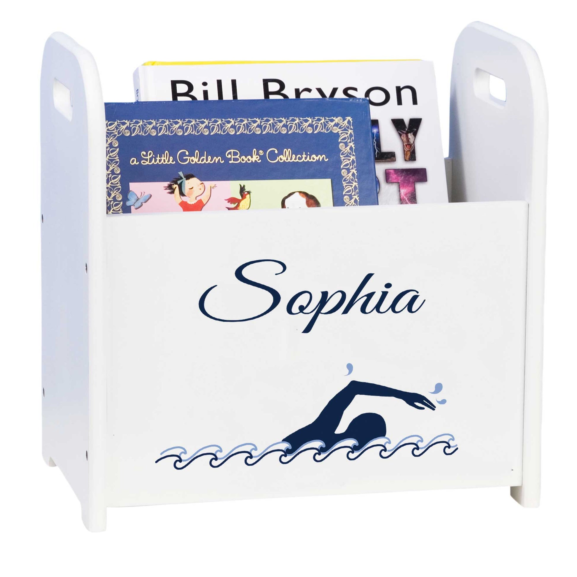 Personalized Swim Book Caddy