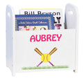 Personalized Softball Balls Book Caddy - MyBambino.com