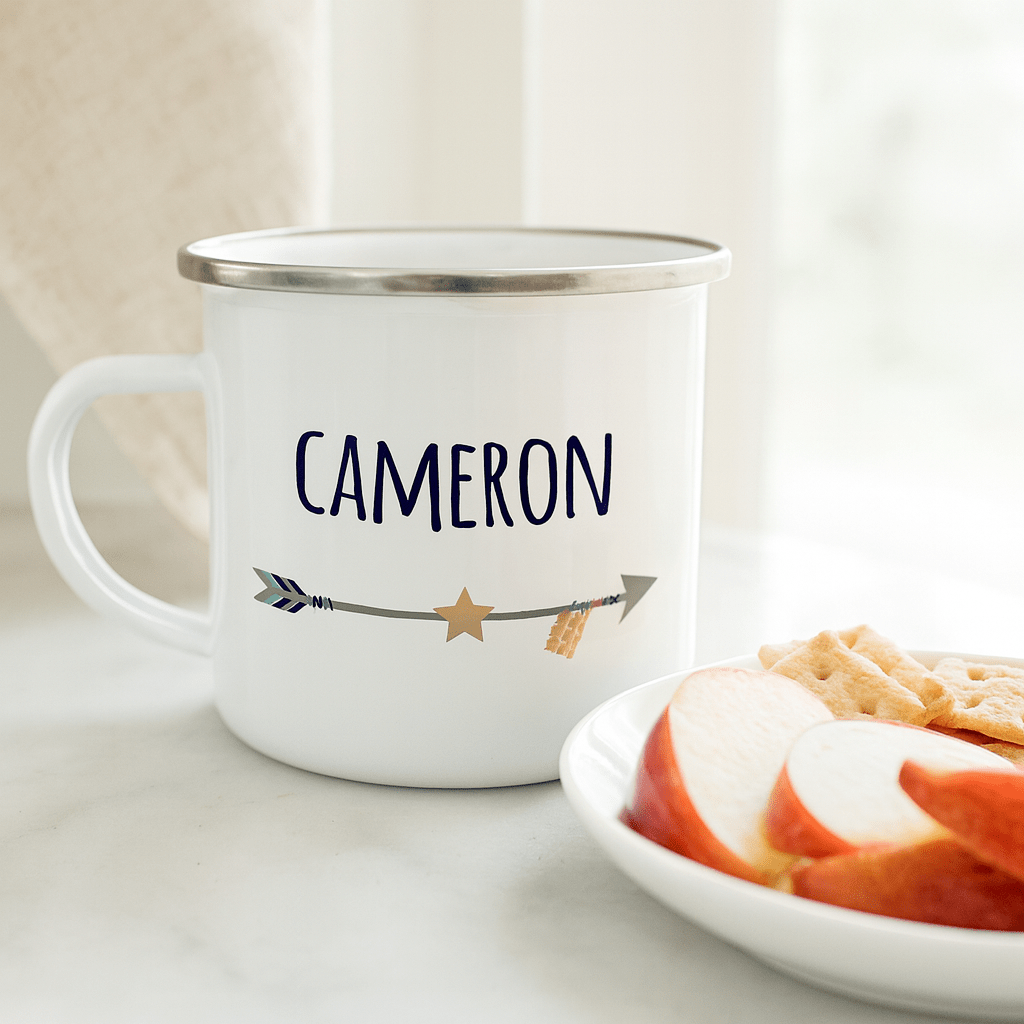 Personalized Enamel Camp Cup 2.0 - MyBambino.com