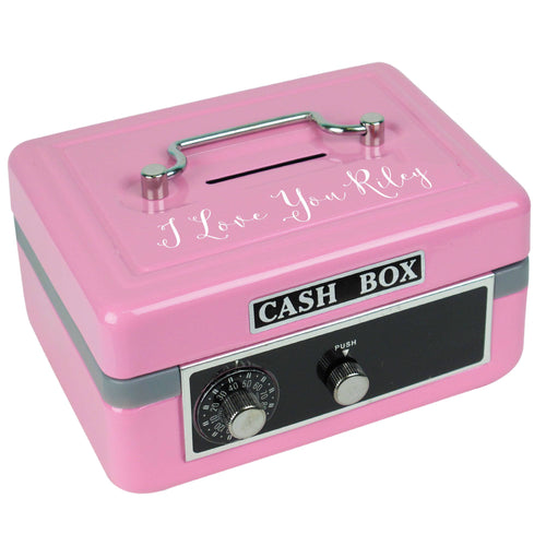Pink Cash Box - Name Only