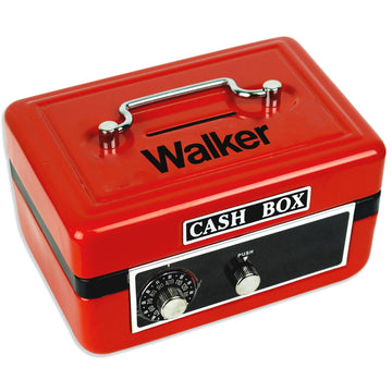 Red Cash Box for kids