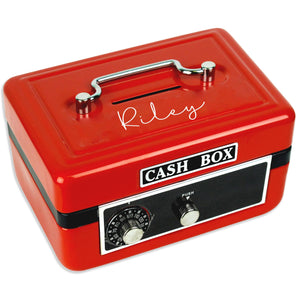 Red Cash Box Name Only