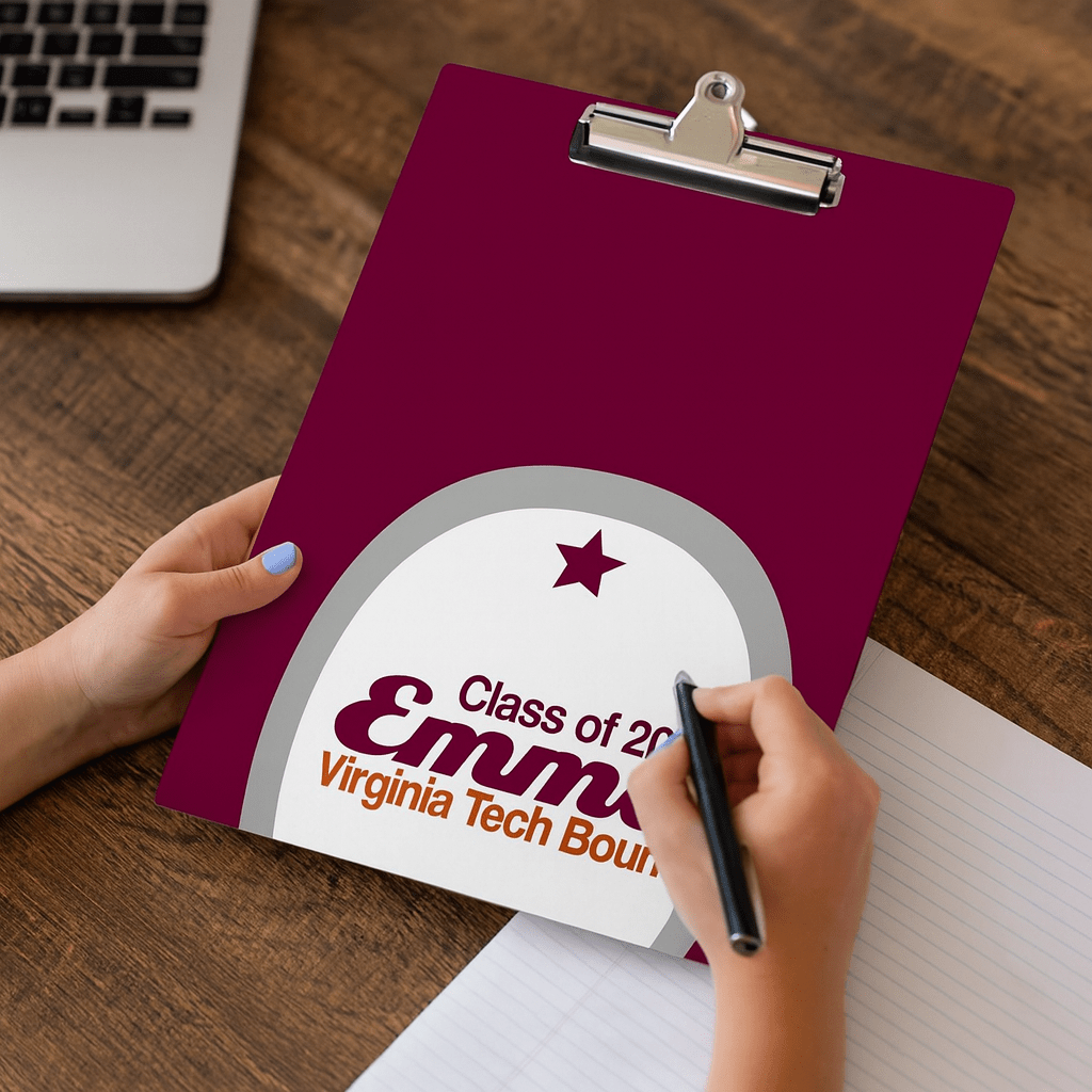 Personalized School Color Clipboard 2.0 - MyBambino.com