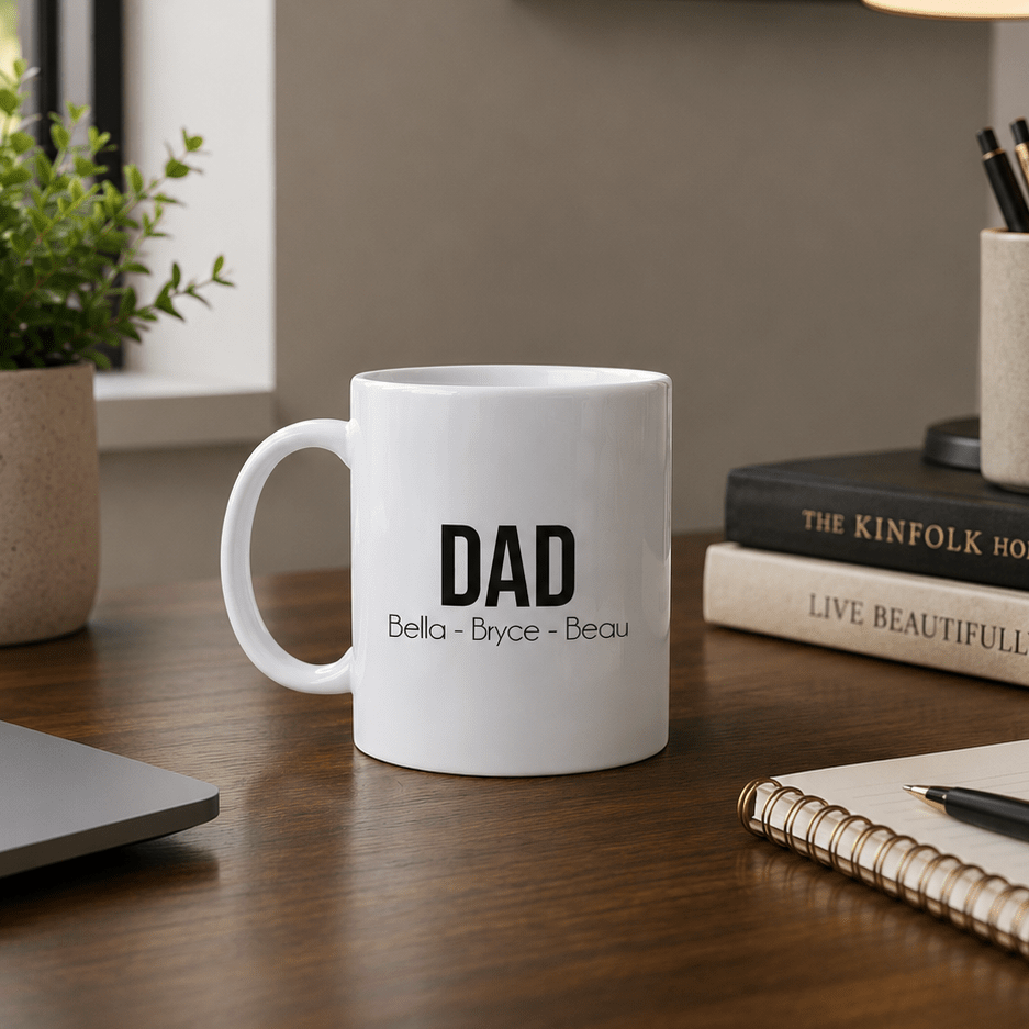 Personalized Father's Day Mug - MyBambino.com