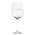 Etched Custom 12 oz. Stemmed Wine Glass - MyBambino.com