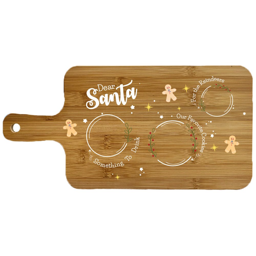Santa's Cookies Cutting Board - MyBambino.com