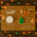 Santa's Cookies Cutting Board - MyBambino.com