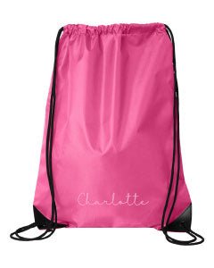 Personalized Drawstring Bag - Name Only - MyBambino.com