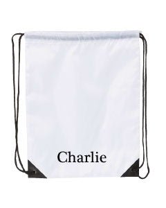 Personalized Drawstring Bag - Name Only - MyBambino.com