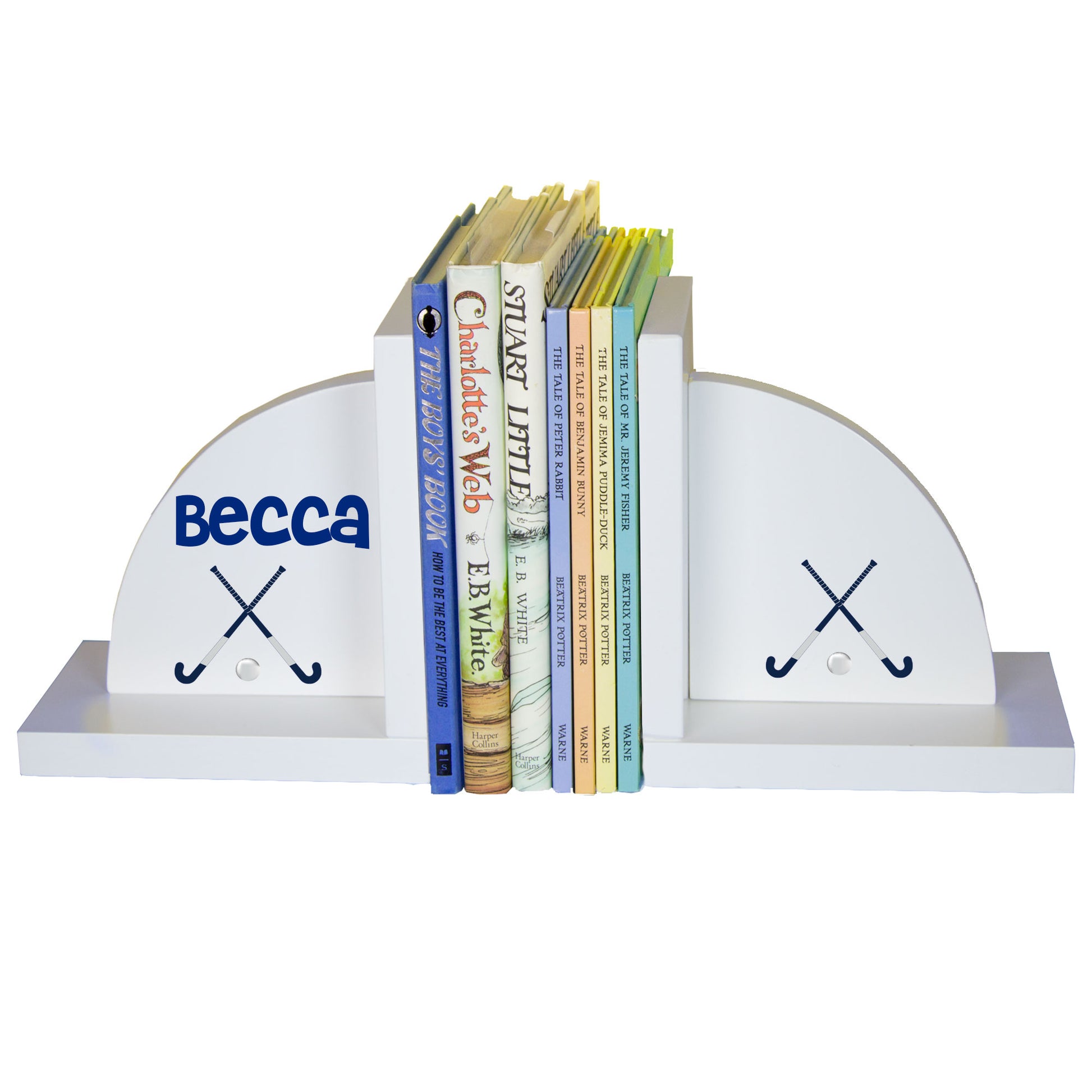 White Bookends - Field Hockey - MyBambino.com
