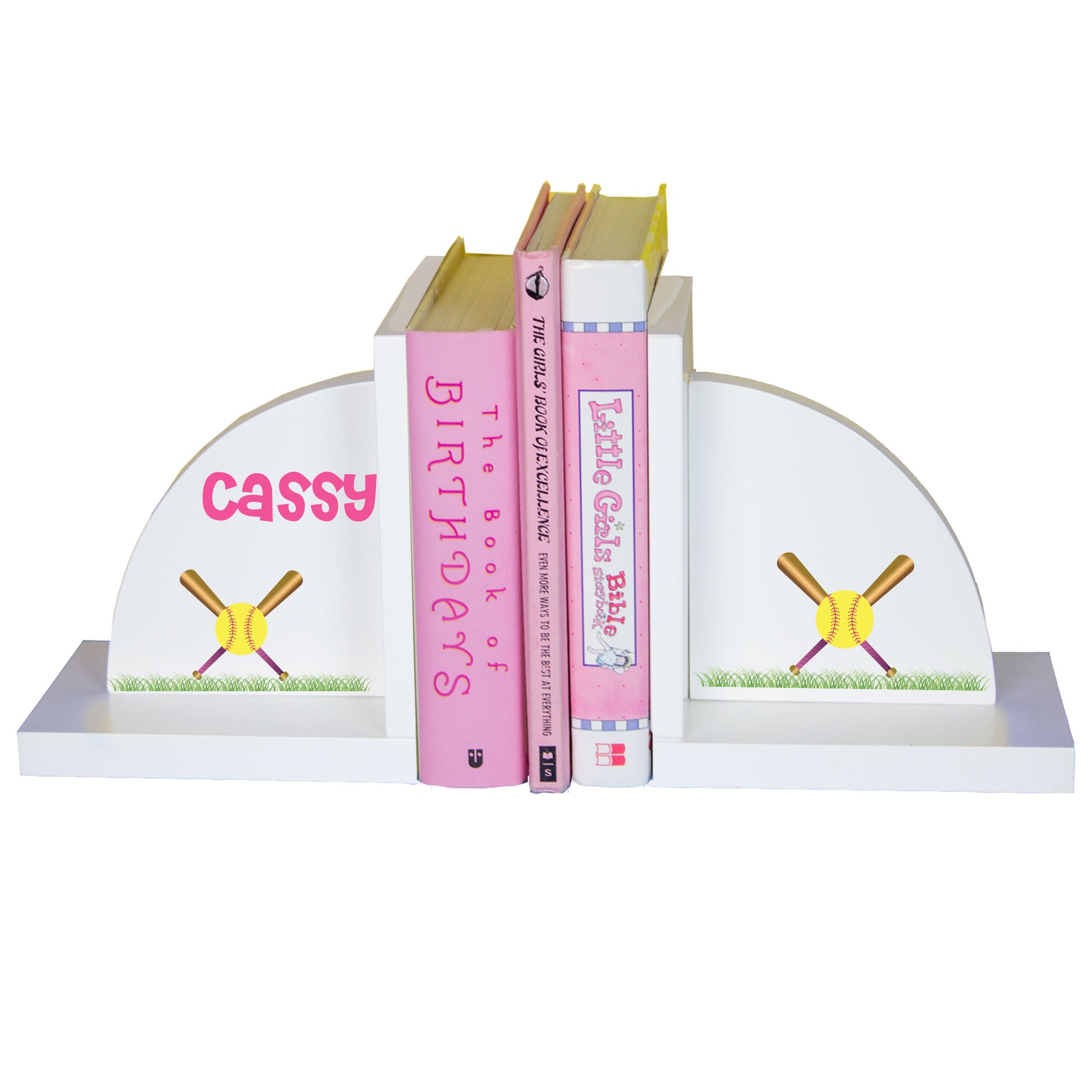 White Bookends - Softball - MyBambino.com
