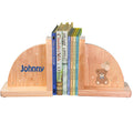 Natural Bookends - Classic Teddy Bear - MyBambino.com
