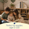 White Bookends - Blue World Map - MyBambino.com