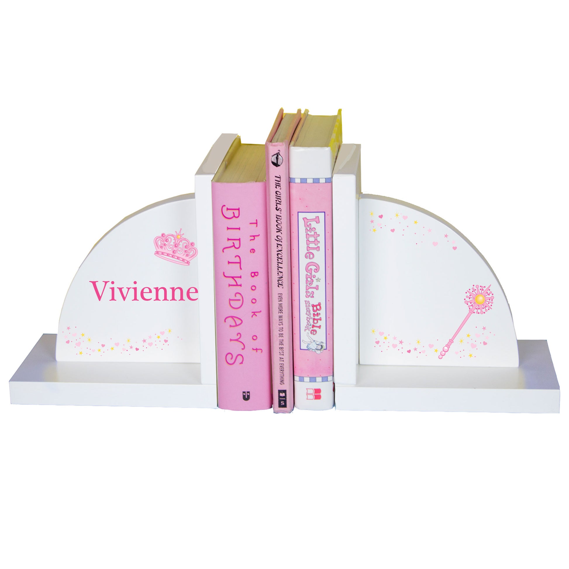White Bookends - Magical Princess - MyBambino.com
